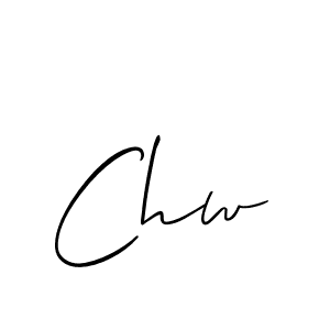 Allison_Script is a professional signature style that is perfect for those who want to add a touch of class to their signature. It is also a great choice for those who want to make their signature more unique. Get Chw name to fancy signature for free. Chw signature style 2 images and pictures png