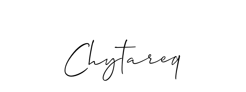 How to make Chytareq signature? Allison_Script is a professional autograph style. Create handwritten signature for Chytareq name. Chytareq signature style 2 images and pictures png