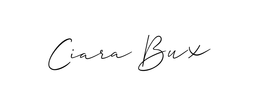 See photos of Ciara Bux official signature by Spectra . Check more albums & portfolios. Read reviews & check more about Allison_Script font. Ciara Bux signature style 2 images and pictures png