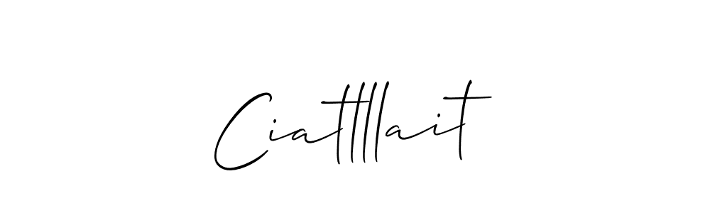 This is the best signature style for the Ciatlllait name. Also you like these signature font (Allison_Script). Mix name signature. Ciatlllait signature style 2 images and pictures png