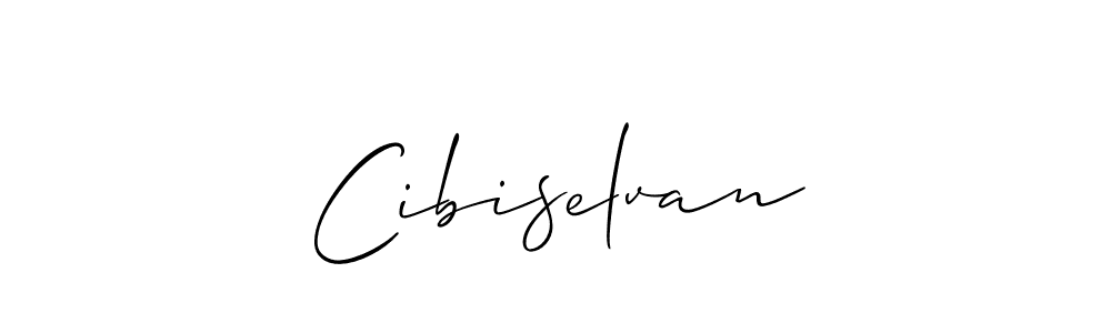 Similarly Allison_Script is the best handwritten signature design. Signature creator online .You can use it as an online autograph creator for name Cibiselvan. Cibiselvan signature style 2 images and pictures png