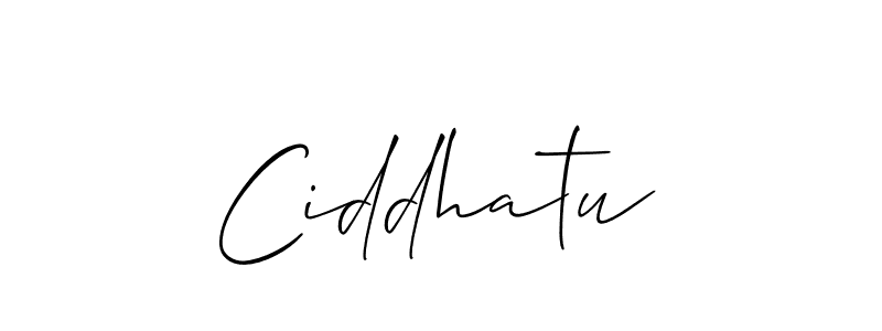 You should practise on your own different ways (Allison_Script) to write your name (Ciddhatu) in signature. don't let someone else do it for you. Ciddhatu signature style 2 images and pictures png