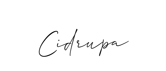 Best and Professional Signature Style for Cidrupa. Allison_Script Best Signature Style Collection. Cidrupa signature style 2 images and pictures png