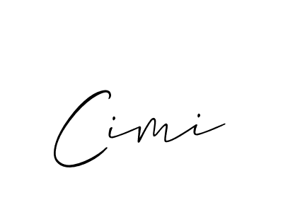 Make a short Cimi signature style. Manage your documents anywhere anytime using Allison_Script. Create and add eSignatures, submit forms, share and send files easily. Cimi signature style 2 images and pictures png