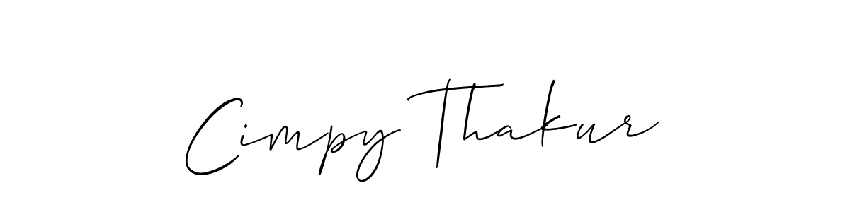 Similarly Allison_Script is the best handwritten signature design. Signature creator online .You can use it as an online autograph creator for name Cimpy Thakur. Cimpy Thakur signature style 2 images and pictures png