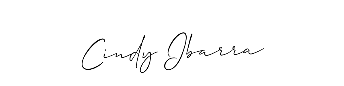 if you are searching for the best signature style for your name Cindy Ibarra. so please give up your signature search. here we have designed multiple signature styles  using Allison_Script. Cindy Ibarra signature style 2 images and pictures png