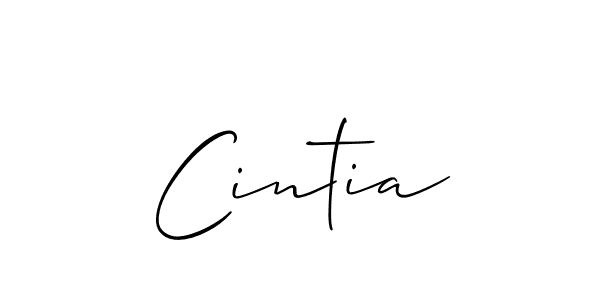 Make a short Cintia signature style. Manage your documents anywhere anytime using Allison_Script. Create and add eSignatures, submit forms, share and send files easily. Cintia signature style 2 images and pictures png