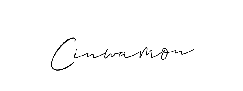 Also You can easily find your signature by using the search form. We will create Cinwamon name handwritten signature images for you free of cost using Allison_Script sign style. Cinwamon signature style 2 images and pictures png