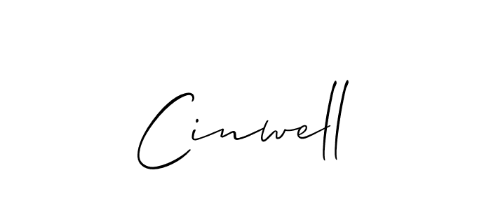 It looks lik you need a new signature style for name Cinwell. Design unique handwritten (Allison_Script) signature with our free signature maker in just a few clicks. Cinwell signature style 2 images and pictures png