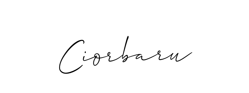You should practise on your own different ways (Allison_Script) to write your name (Ciorbaru) in signature. don't let someone else do it for you. Ciorbaru signature style 2 images and pictures png