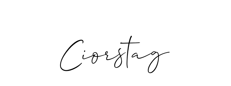 How to Draw Ciorstag signature style? Allison_Script is a latest design signature styles for name Ciorstag. Ciorstag signature style 2 images and pictures png