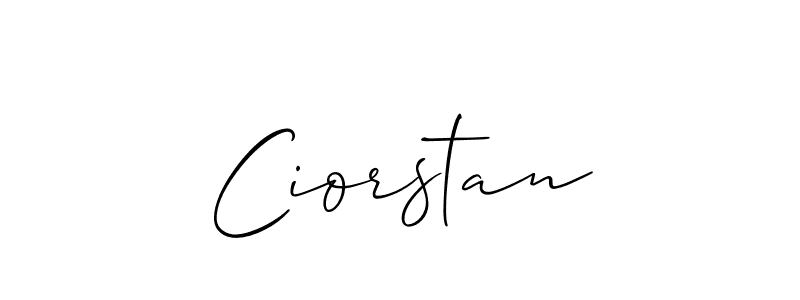 if you are searching for the best signature style for your name Ciorstan. so please give up your signature search. here we have designed multiple signature styles  using Allison_Script. Ciorstan signature style 2 images and pictures png