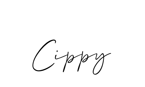 Design your own signature with our free online signature maker. With this signature software, you can create a handwritten (Allison_Script) signature for name Cippy. Cippy signature style 2 images and pictures png