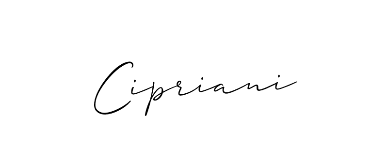 It looks lik you need a new signature style for name Cipriani. Design unique handwritten (Allison_Script) signature with our free signature maker in just a few clicks. Cipriani signature style 2 images and pictures png