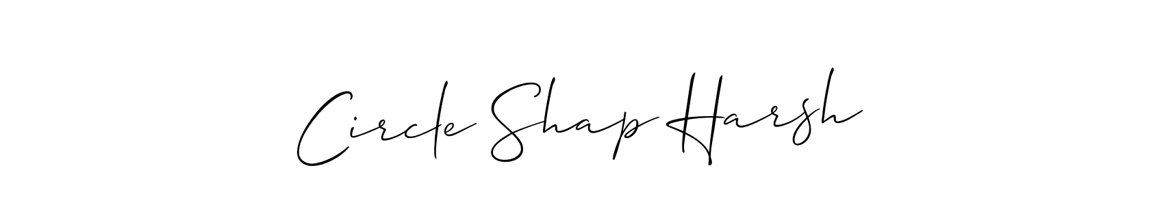 Here are the top 10 professional signature styles for the name Circle Shap Harsh. These are the best autograph styles you can use for your name. Circle Shap Harsh signature style 2 images and pictures png