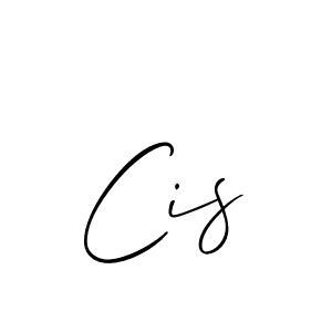 if you are searching for the best signature style for your name Cis. so please give up your signature search. here we have designed multiple signature styles  using Allison_Script. Cis signature style 2 images and pictures png