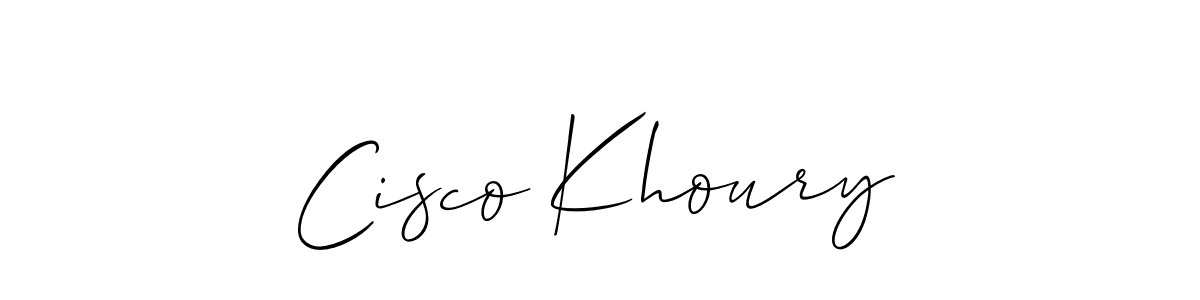 Here are the top 10 professional signature styles for the name Cisco Khoury. These are the best autograph styles you can use for your name. Cisco Khoury signature style 2 images and pictures png