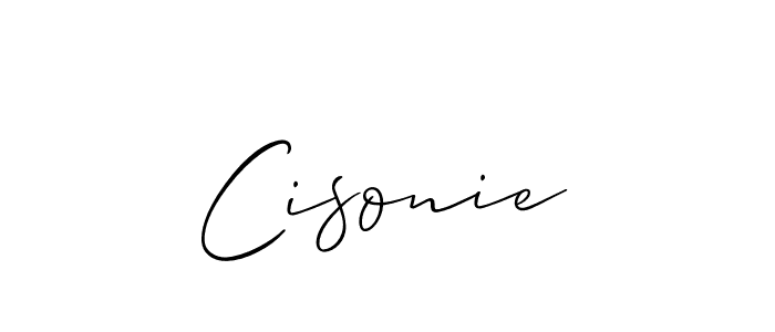Make a beautiful signature design for name Cisonie. Use this online signature maker to create a handwritten signature for free. Cisonie signature style 2 images and pictures png