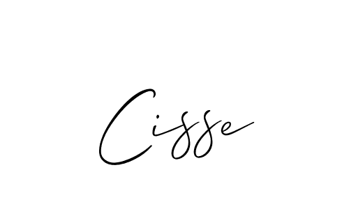 Make a beautiful signature design for name Cisse. Use this online signature maker to create a handwritten signature for free. Cisse signature style 2 images and pictures png