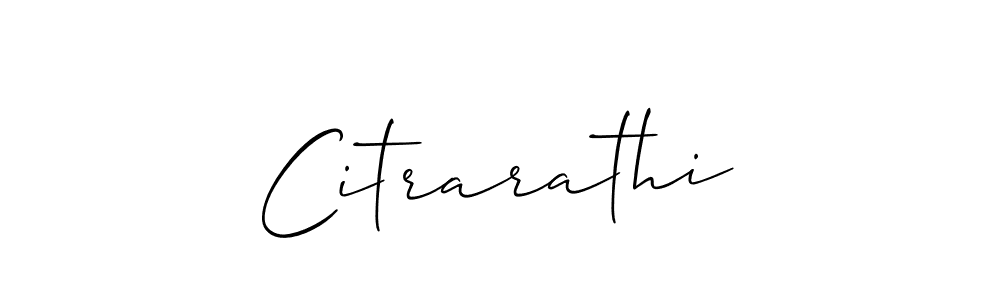 Make a beautiful signature design for name Citrarathi. With this signature (Allison_Script) style, you can create a handwritten signature for free. Citrarathi signature style 2 images and pictures png