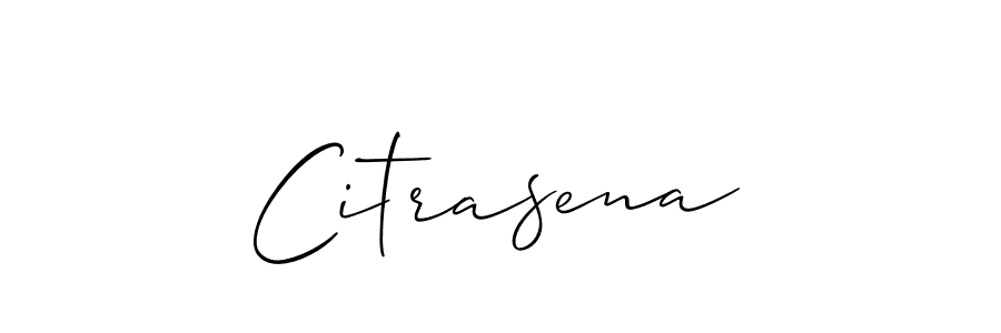 See photos of Citrasena official signature by Spectra . Check more albums & portfolios. Read reviews & check more about Allison_Script font. Citrasena signature style 2 images and pictures png