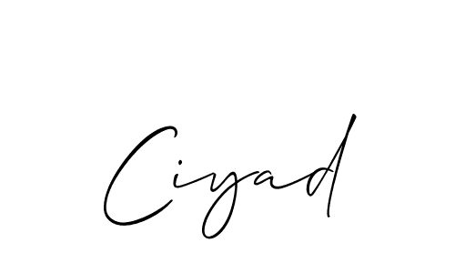 Here are the top 10 professional signature styles for the name Ciyad. These are the best autograph styles you can use for your name. Ciyad signature style 2 images and pictures png