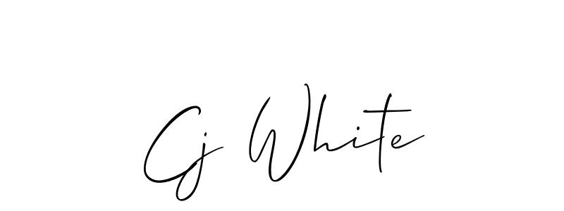 Once you've used our free online signature maker to create your best signature Allison_Script style, it's time to enjoy all of the benefits that Cj White name signing documents. Cj White signature style 2 images and pictures png