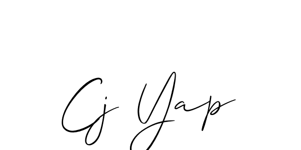 Once you've used our free online signature maker to create your best signature Allison_Script style, it's time to enjoy all of the benefits that Cj Yap name signing documents. Cj Yap signature style 2 images and pictures png