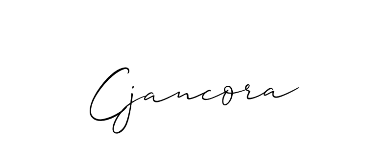 See photos of Cjancora official signature by Spectra . Check more albums & portfolios. Read reviews & check more about Allison_Script font. Cjancora signature style 2 images and pictures png