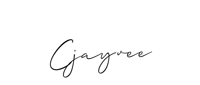 Once you've used our free online signature maker to create your best signature Allison_Script style, it's time to enjoy all of the benefits that Cjayvee name signing documents. Cjayvee signature style 2 images and pictures png