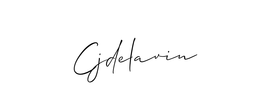 Once you've used our free online signature maker to create your best signature Allison_Script style, it's time to enjoy all of the benefits that Cjdelavin name signing documents. Cjdelavin signature style 2 images and pictures png