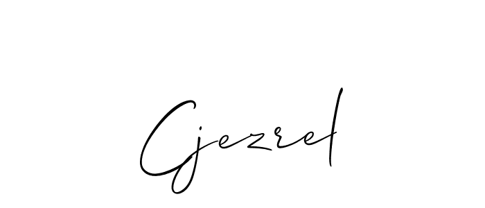 You can use this online signature creator to create a handwritten signature for the name Cjezrel. This is the best online autograph maker. Cjezrel signature style 2 images and pictures png