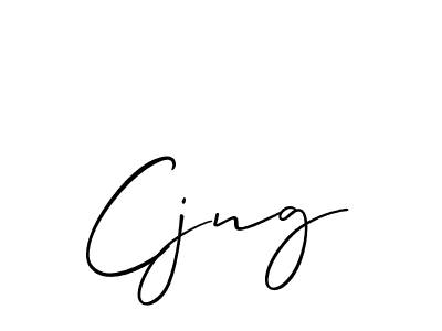 Once you've used our free online signature maker to create your best signature Allison_Script style, it's time to enjoy all of the benefits that Cjng name signing documents. Cjng signature style 2 images and pictures png