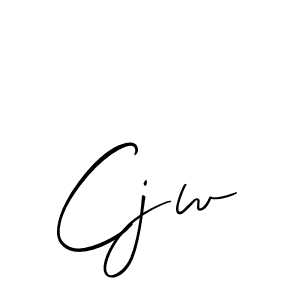 Cjw stylish signature style. Best Handwritten Sign (Allison_Script) for my name. Handwritten Signature Collection Ideas for my name Cjw. Cjw signature style 2 images and pictures png