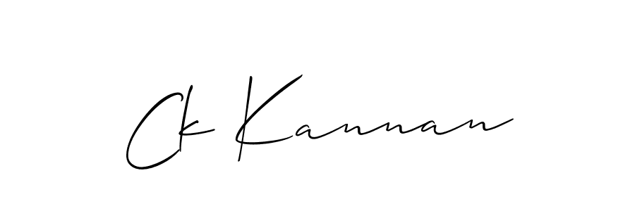 Best and Professional Signature Style for Ck Kannan. Allison_Script Best Signature Style Collection. Ck Kannan signature style 2 images and pictures png