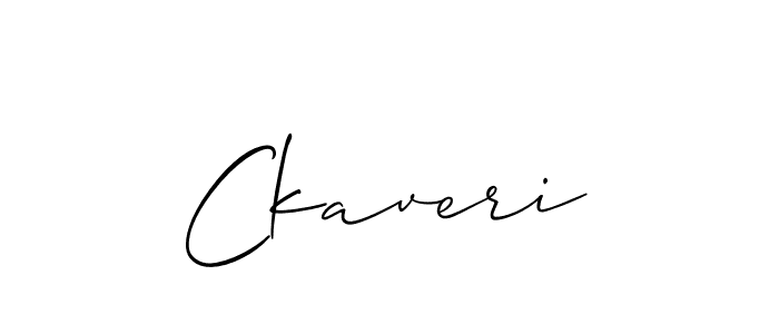 How to Draw Ckaveri signature style? Allison_Script is a latest design signature styles for name Ckaveri. Ckaveri signature style 2 images and pictures png