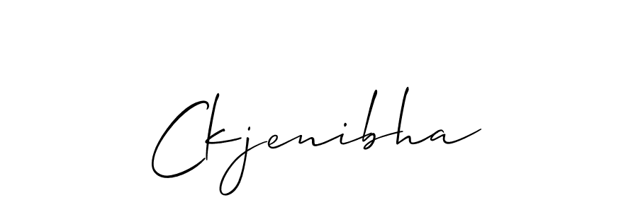 Make a beautiful signature design for name Ckjenibha. Use this online signature maker to create a handwritten signature for free. Ckjenibha signature style 2 images and pictures png