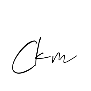 This is the best signature style for the Ckm name. Also you like these signature font (Allison_Script). Mix name signature. Ckm signature style 2 images and pictures png