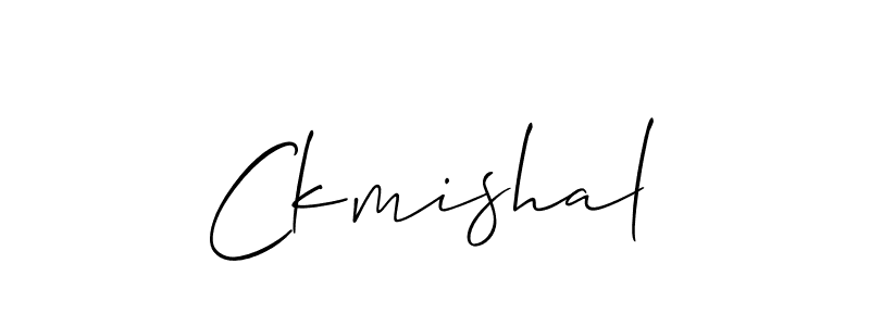 Also You can easily find your signature by using the search form. We will create Ckmishal name handwritten signature images for you free of cost using Allison_Script sign style. Ckmishal signature style 2 images and pictures png