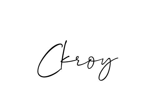 It looks lik you need a new signature style for name Ckroy. Design unique handwritten (Allison_Script) signature with our free signature maker in just a few clicks. Ckroy signature style 2 images and pictures png