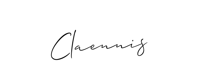 Check out images of Autograph of Claennis name. Actor Claennis Signature Style. Allison_Script is a professional sign style online. Claennis signature style 2 images and pictures png