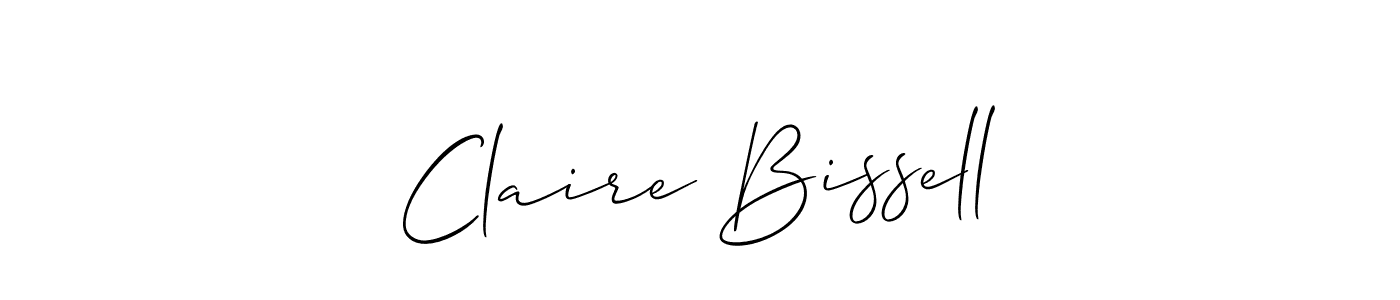 Best and Professional Signature Style for Claire Bissell. Allison_Script Best Signature Style Collection. Claire Bissell signature style 2 images and pictures png