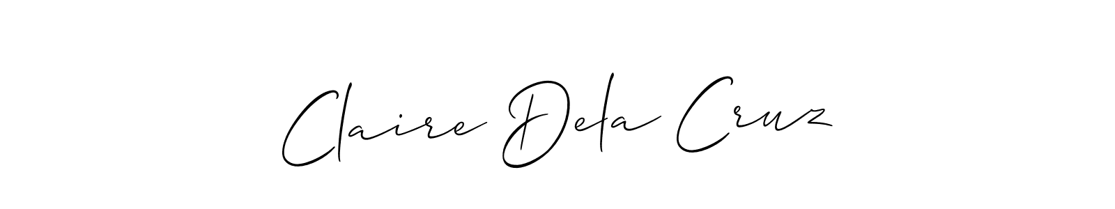 Once you've used our free online signature maker to create your best signature Allison_Script style, it's time to enjoy all of the benefits that Claire Dela Cruz name signing documents. Claire Dela Cruz signature style 2 images and pictures png