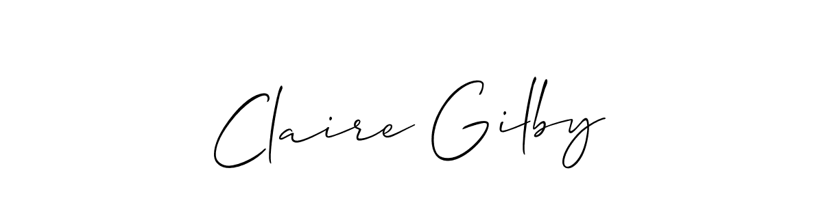 See photos of Claire Gilby official signature by Spectra . Check more albums & portfolios. Read reviews & check more about Allison_Script font. Claire Gilby signature style 2 images and pictures png