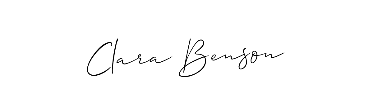 if you are searching for the best signature style for your name Clara Benson. so please give up your signature search. here we have designed multiple signature styles  using Allison_Script. Clara Benson signature style 2 images and pictures png