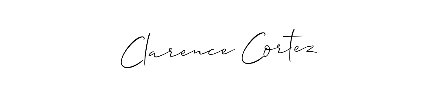 You can use this online signature creator to create a handwritten signature for the name Clarence Cortez. This is the best online autograph maker. Clarence Cortez signature style 2 images and pictures png