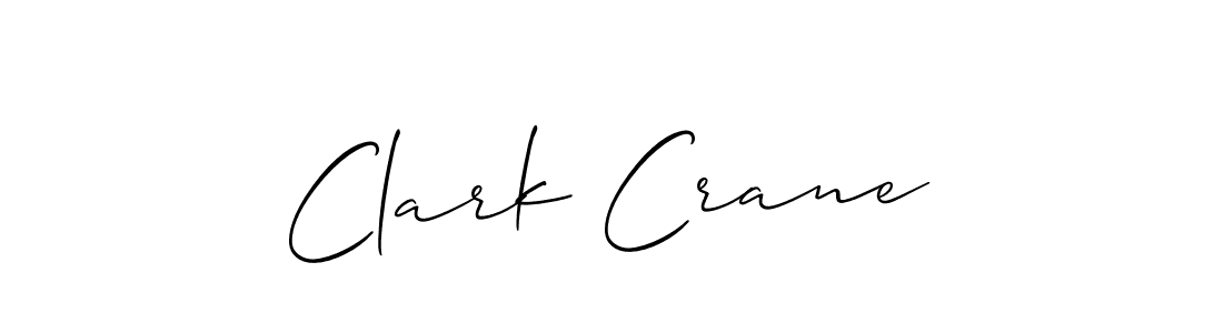 Also we have Clark Crane name is the best signature style. Create professional handwritten signature collection using Allison_Script autograph style. Clark Crane signature style 2 images and pictures png