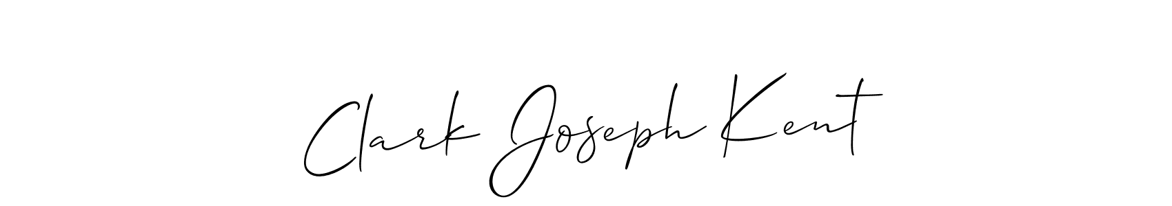 How to Draw Clark Joseph Kent signature style? Allison_Script is a latest design signature styles for name Clark Joseph Kent. Clark Joseph Kent signature style 2 images and pictures png
