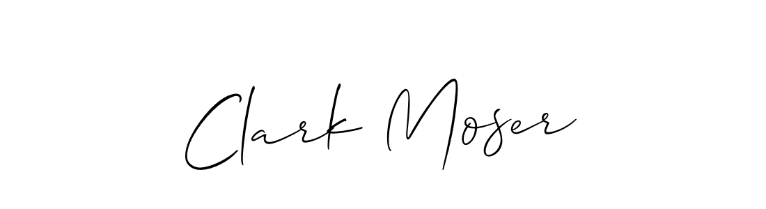 Check out images of Autograph of Clark Moser name. Actor Clark Moser Signature Style. Allison_Script is a professional sign style online. Clark Moser signature style 2 images and pictures png