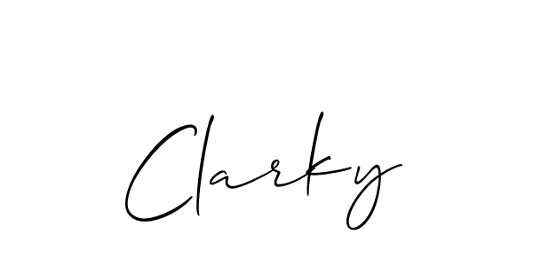 You can use this online signature creator to create a handwritten signature for the name Clarky. This is the best online autograph maker. Clarky signature style 2 images and pictures png